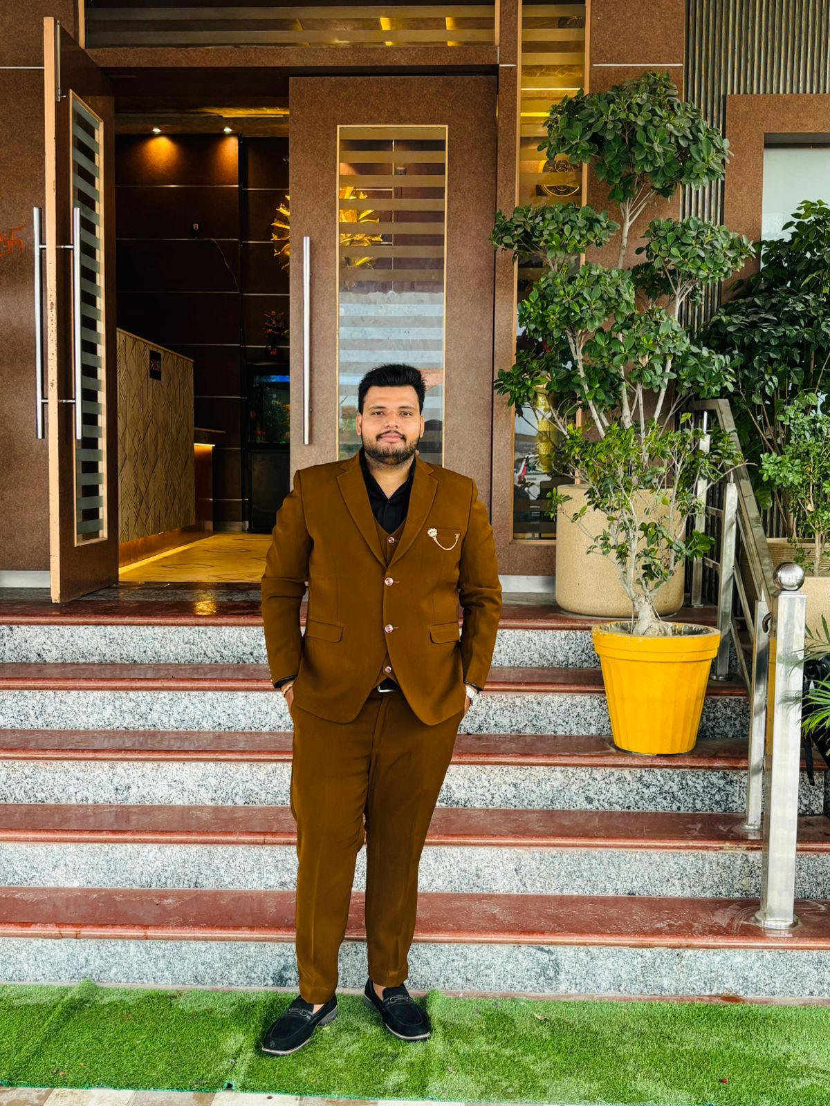 Ram Anuj Mishra at event